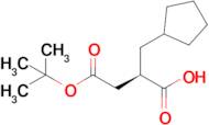 (R)-4-(tert-Butoxy)-2-(cyclopentylmethyl)-4-oxobutanoic acid