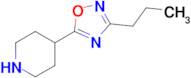 4-(3-n-Propyl-1,2,4-oxadiazol-5-yl)piperidine