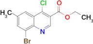 Ethyl 8-bromo-4-chloro-6-methylquinoline-3-carboxylate