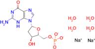 disodium tetrahydrate [(2R,3S,5R)-5-(2-amino-6-oxo-6,9-dihydro-3H-purin-9-yl)-3-hydroxyoxolan-2-yl]methyl phosphate