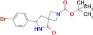 tert-Butyl 7-(4-bromophenyl)-5-oxo-2,6-diazaspiro[3.4]octane-2-carboxylate