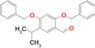 2,4-Bis(phenylmethoxy)-5-propan-2-ylbenzaldehyde