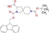 2-(((9H-Fluoren-9-yl)methoxy)carbonyl)-8-(tert-butoxycarbonyl)-2,8-diazaspiro[4.5]decane-3-carboxy…