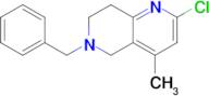 6-Benzyl-2-chloro-4-methyl-5,6,7,8-tetrahydro-1,6-naphthyridine