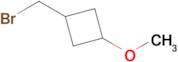 1-(bromomethyl)-3-methoxycyclobutane