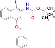 Tert-Butyl (4-(benzyloxy)-1-iodonaphthalen-2-yl)carbamate