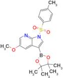 5-Methoxy-3-(4,4,5,5-tetramethyl-1,3,2-dioxaborolan-2-yl)-1-tosyl-1H-pyrrolo[2,3-b]pyridine