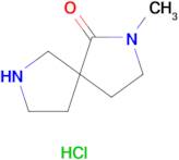 2-Methyl-2,7-diazaspiro[4.4]nonan-1-one hydrochloride