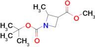 1-tert-Butyl 3-methyl 2-methylazetidine-1,3-dicarboxylate