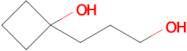 1-(3-Hydroxypropyl)cyclobutan-1-ol