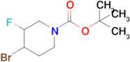 tert-Butyl 4-bromo-3-fluoropiperidine-1-carboxylate