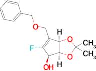 (3aS,4R,6aR)-6-[(Benzyloxy)methyl]-5-fluoro-2,2-dimethyl-2H,3aH,4H,6aH-cyclopenta[d][1,3]dioxol-4-…