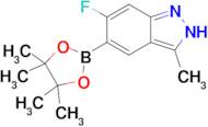 6-fluoro-3-methyl-5-(4,4,5,5-tetramethyl-1,3,2-dioxaborolan-2-yl)-2H-indazole