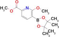 Methyl 6-methoxy-5-(4,4,5,5-tetramethyl-1,3,2-dioxaborolan-2-yl)picolinate