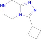 3-Cyclobutyl-5H,6H,7H,8H-[1,2,4]triazolo[4,3-a]pyrazine