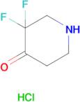 3,3-Difluoropiperidin-4-one hydrochloride