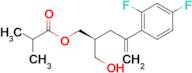 (S)-4-(2,4-Difluorophenyl)-2-(hydroxymethyl)pent-4-en-1-yl isobutyrate