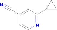 2-Cyclopropylpyridine-4-carbonitrile