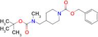 Benzyl 4-(((tert-butoxycarbonyl)(methyl)amino)methyl)piperidine-1-carboxylate