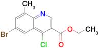 Ethyl 6-bromo-4-chloro-8-methylquinoline-3-carboxylate