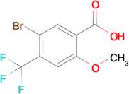 5-bromo-2-methoxy-4-(trifluoromethyl)benzoic acid