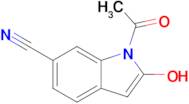 1-acetyl-2-hydroxy-1H-indole-6-carbonitrile