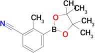 2-Methyl-3-(4,4,5,5-tetramethyl-1,3,2-dioxaborolan-2-yl)benzonitrile