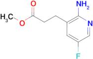 Methyl 3-(2-amino-5-fluoropyridin-3-yl)propanoate