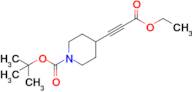 tert-Butyl 4-(3-ethoxy-3-oxoprop-1-yn-1-yl)piperidine-1-carboxylate