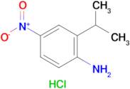 2-Isopropyl-4-nitroaniline hydrochloride