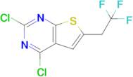 2,4-Dichloro-6-(2,2,2-trifluoroethyl)thieno[2,3-d]pyrimidine