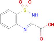 2H-Benzo[e][1,2,4]thiadiazine-3-carboxylic acid 1,1-dioxide