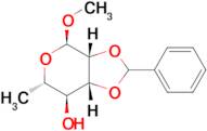 (3aR,4R,6S,7S,7aR)-4-Methoxy-6-methyl-2-phenyltetrahydro-4H-[1,3]dioxolo[4,5-c]pyran-7-ol