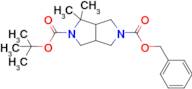 5-Benzyl 2-(tert-butyl) 1,1-dimethyltetrahydropyrrolo[3,4-c]pyrrole-2,5(1H,3H)-dicarboxylate