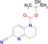 tert-Butyl 6-cyano-3,4-dihydro-1,5-naphthyridine-1(2H)-carboxylate