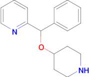 2-(Phenyl(piperidin-4-yloxy)methyl)pyridine