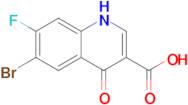 6-Bromo-7-fluoro-4-oxo-1,4-dihydroquinoline-3-carboxylic acid