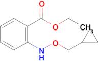 Ethyl 2-((cyclopropylmethoxy)amino)benzoate