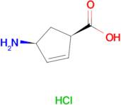 (1R,4S)-4-Aminocyclopentane-2-encarboxylic acid hydrochloride