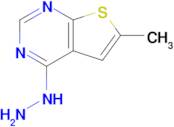 4-Hydrazinyl-6-methylthieno[2,3-d]pyrimidine