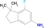 7-Fluoro-1,1-dimethyl-2,3-dihydro-1H-inden-5-amine