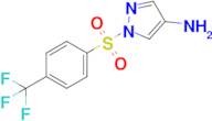 1-((4-(Trifluoromethyl)phenyl)sulfonyl)-1H-pyrazol-4-amine