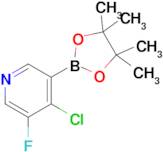 4-Chloro-3-fluoro-5-(4,4,5,5-tetramethyl-1,3,2-dioxaborolan-2-yl)pyridine