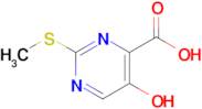 5-Hydroxy-2-(methylthio)pyrimidine-4-carboxylic acid