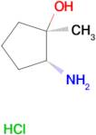 (1R,2R)-2-Amino-1-methylcyclopentan-1-ol hydrochloride