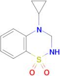 4-Cyclopropyl-3,4-dihydro-2H-benzo[e][1,2,4]thiadiazine 1,1-dioxide