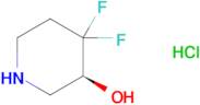 (S)-4,4-Difluoropiperidin-3-ol hydrochloride