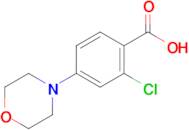 2-Chloro-4-(4-morpholinyl)benzoic acid