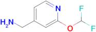 (2-(Difluoromethoxy)pyridin-4-yl)methanamine