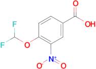 4-(Difluoromethoxy)-3-nitrobenzoic acid